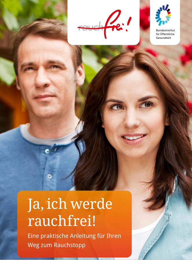 Rauchfrei Flyer Ja ich werde rauchfrei