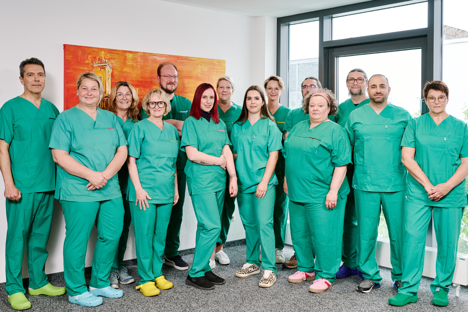 ZOF TEAM Teamfoto Zentrum operativer Funktionseinheiten