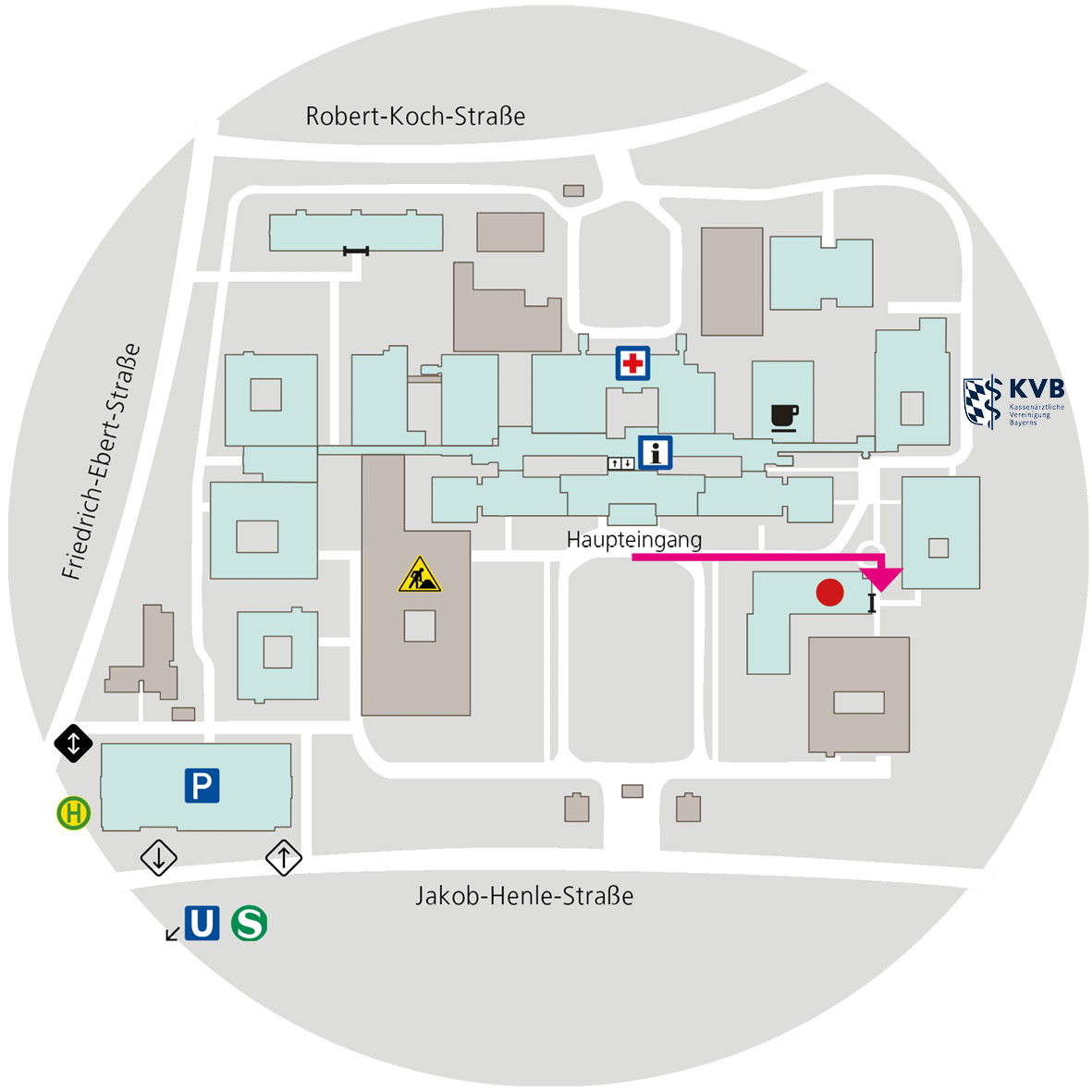 Lageplan Akutgeriatrie