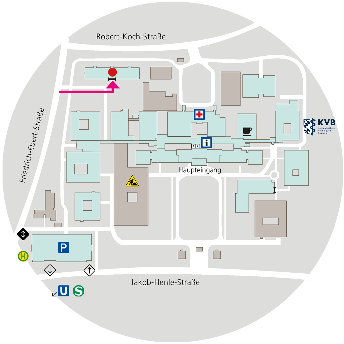 Lageplan Geri-Reha
