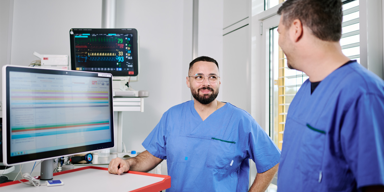 Interdisziplinäres Team der Intensivmedizin