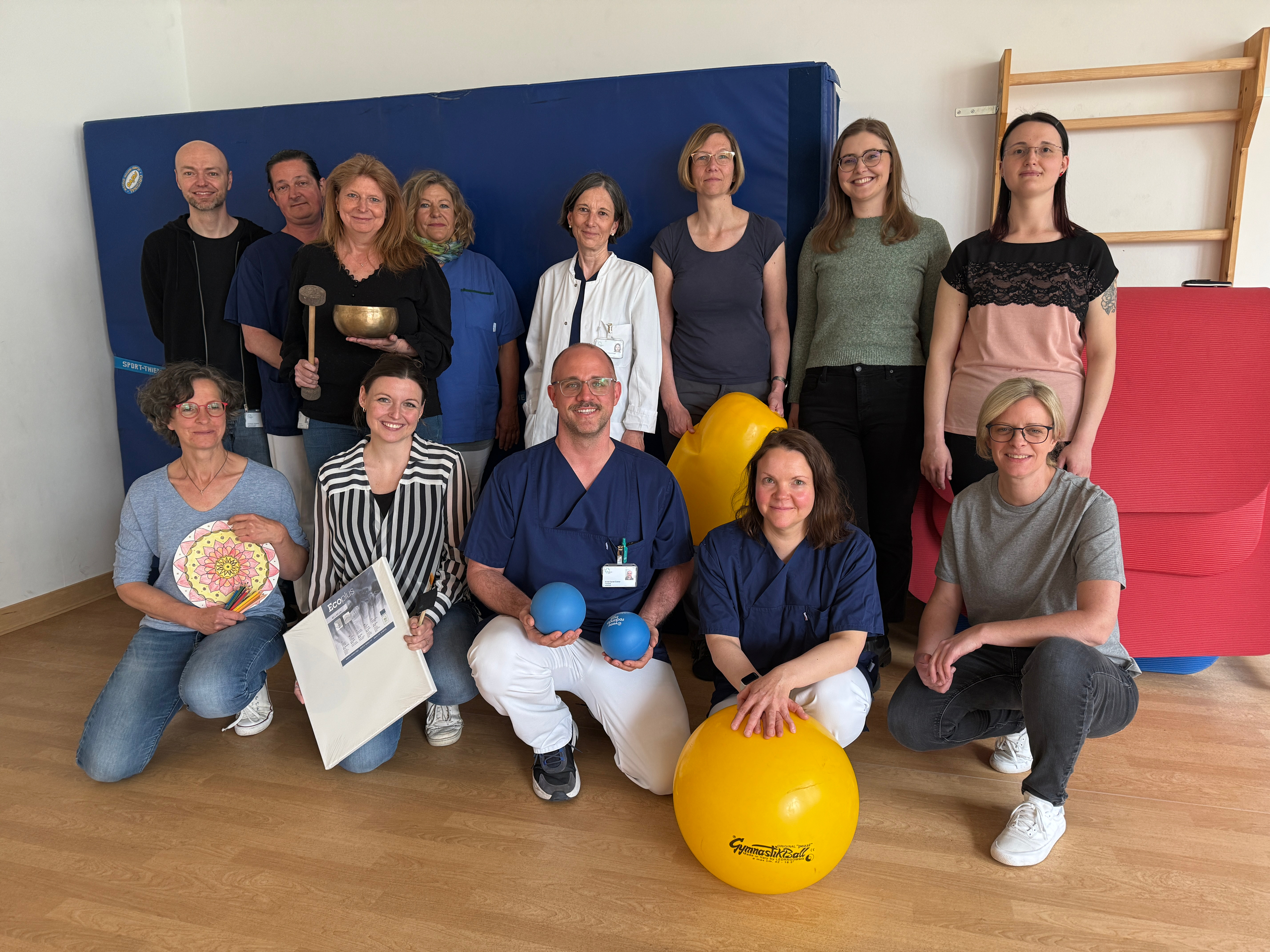 Team der Schmerztagesklinik am Klinikum Fürth