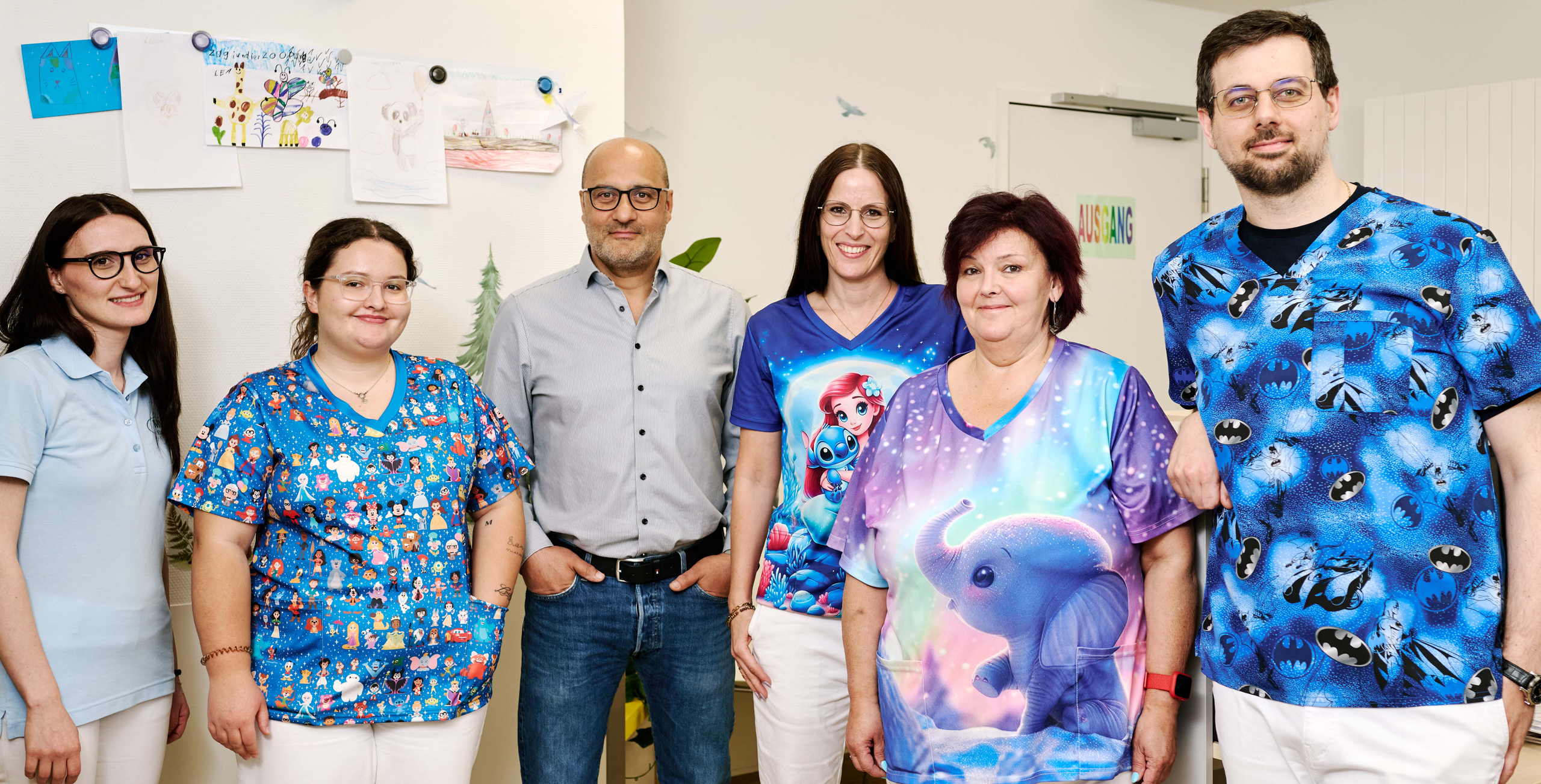 Teamfoto MVZ Kinderarztpraxis